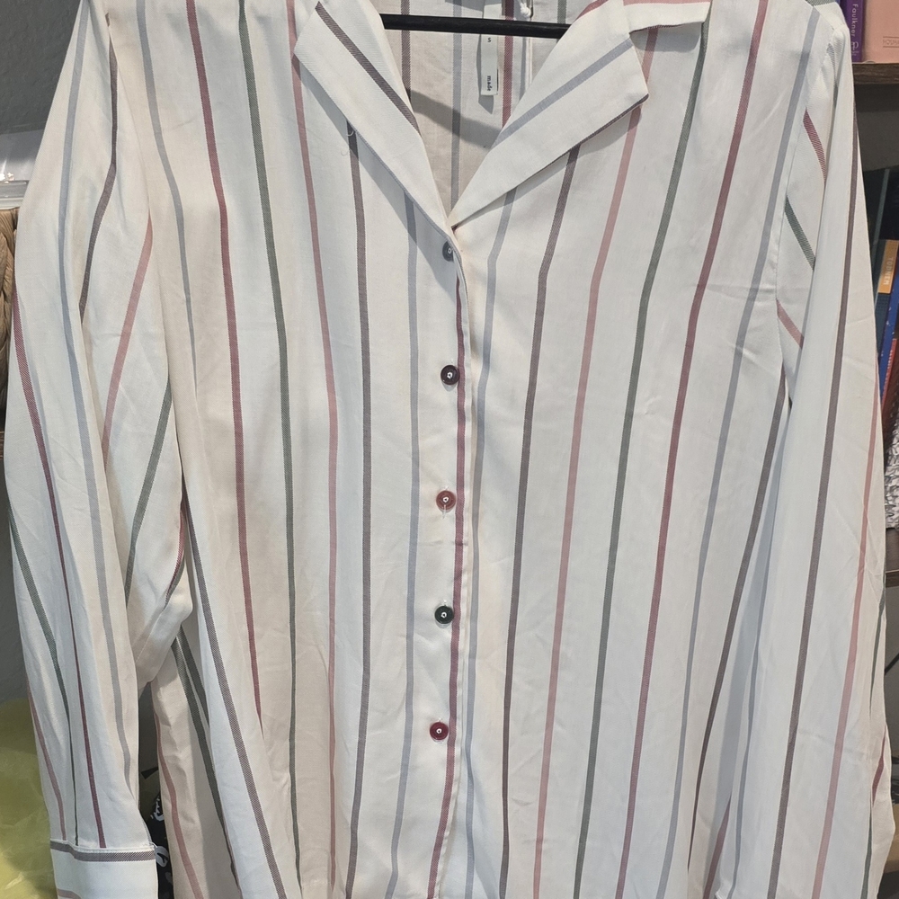 White and Red Pajama Set Intimates Sleepwear